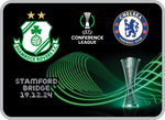 Chelsea vs Shamrock Rovers Pin Badge
