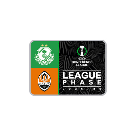 Shamrock Rovers vs Shakhtar Donetsk Pin Badge