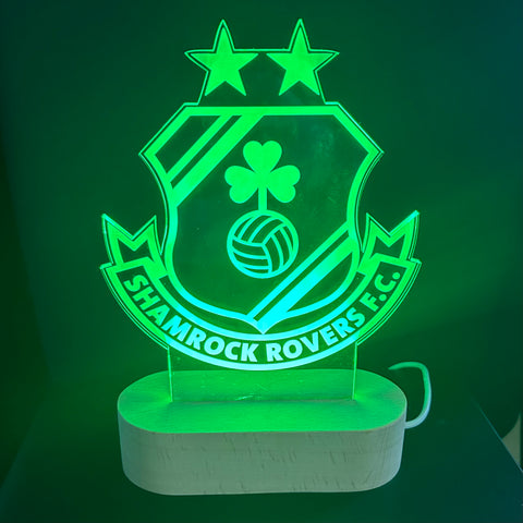 Multicoloured Crest Light Box