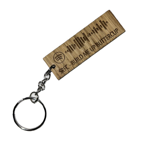 Bamboo Spotify Keyring